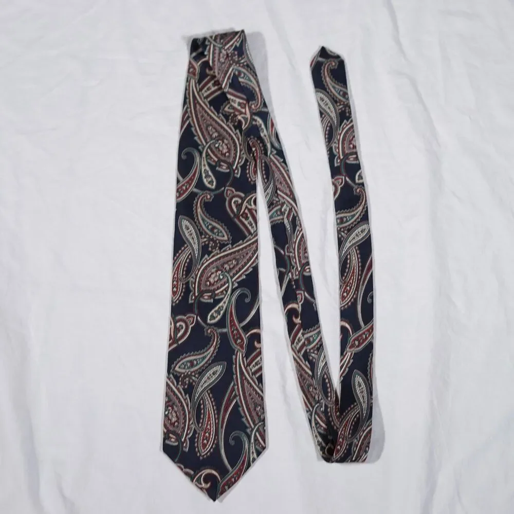 Christian Dior Monsieur Tie Paisley Made in USA